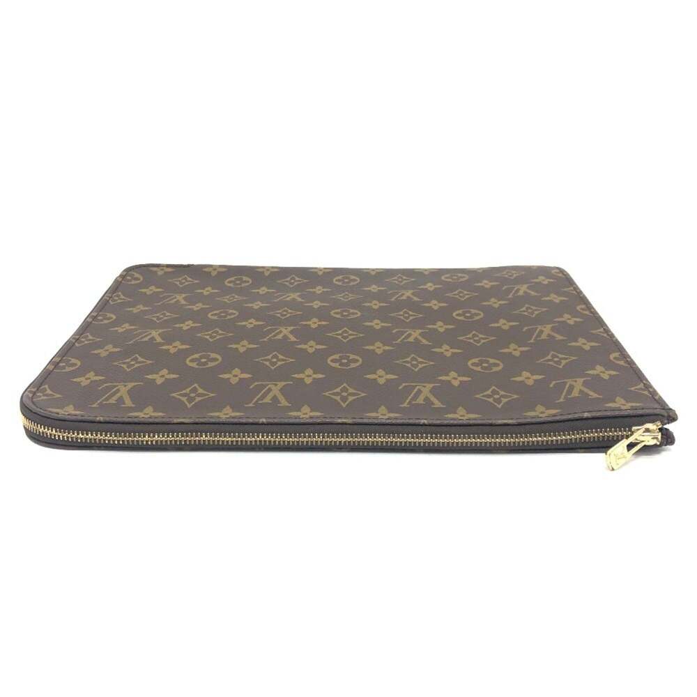 LOUIS VUITTON Authentic Brown Clutch Bag - Picture 5 of 9
